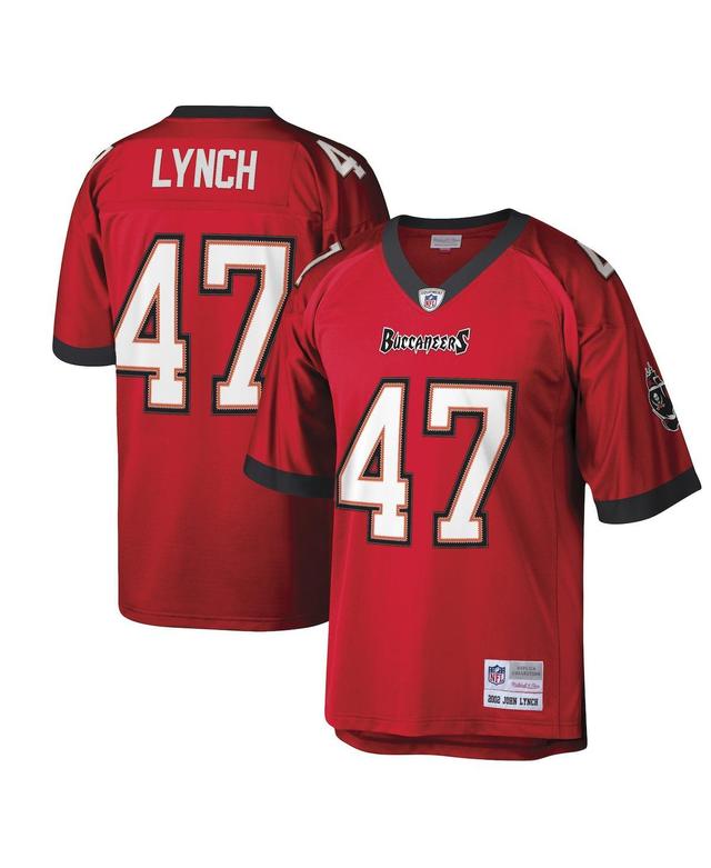 Mens Mitchell & Ness John Lynch Red Tampa Bay Buccaneers Legacy Replica Jersey - Red Product Image