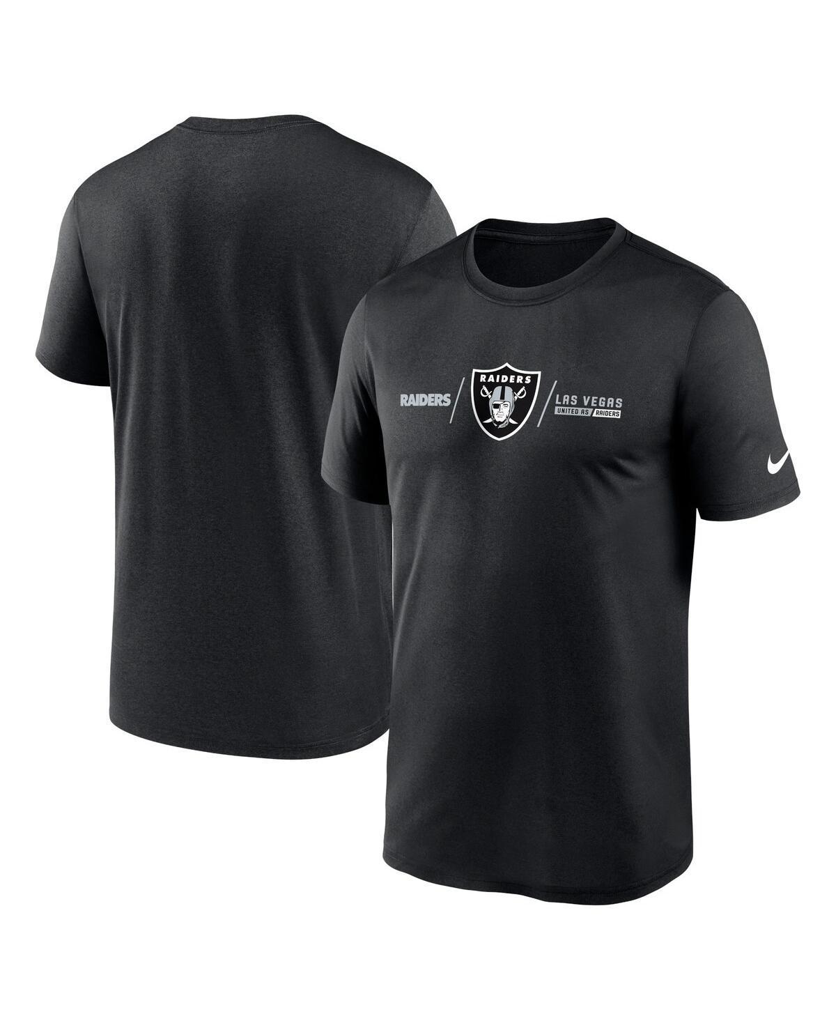 Mens Nike Royal Buffalo Bills Horizontal Lockup Legend Performance T-Shirt Blue Product Image