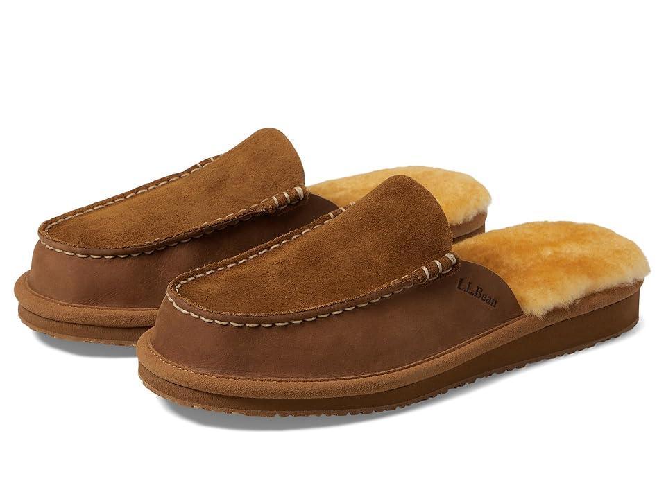 L.L.Bean Wicked Good Slipper Scuff 4 (Saddle) Women's Shoes Product Image