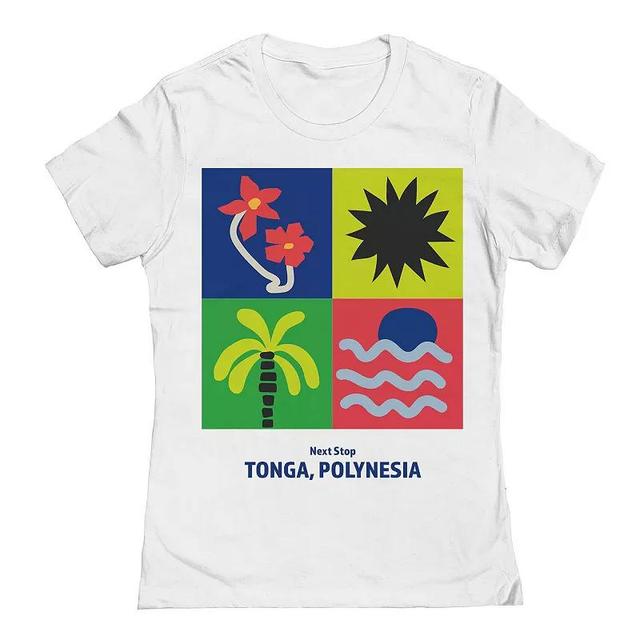 Juniors Tonga Graphic Tee, Womens Product Image