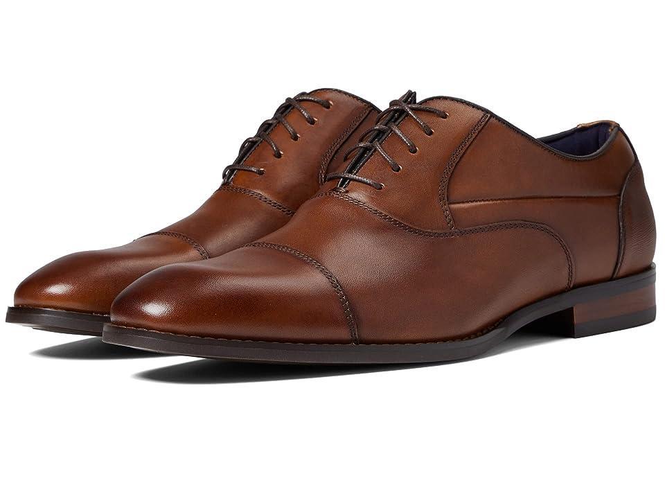 Stacy Adams Kallum Cap Toe Oxford (Cognac) Men's Shoes Product Image