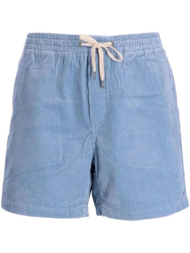 Drawstring Swim Shorts In Blu Product Image