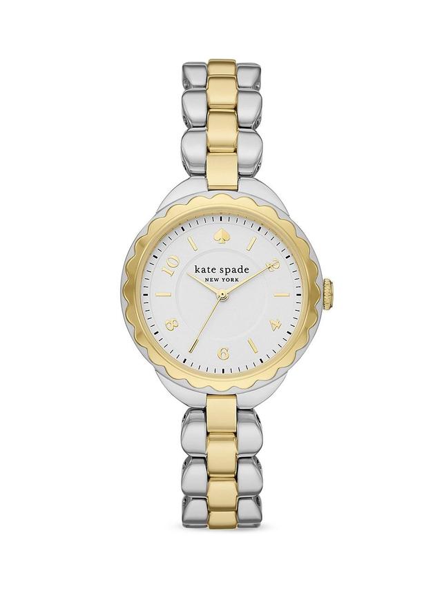 Kate Spade New York Womens Morningside Stainless Steel Bracelet Watch 34mm Product Image