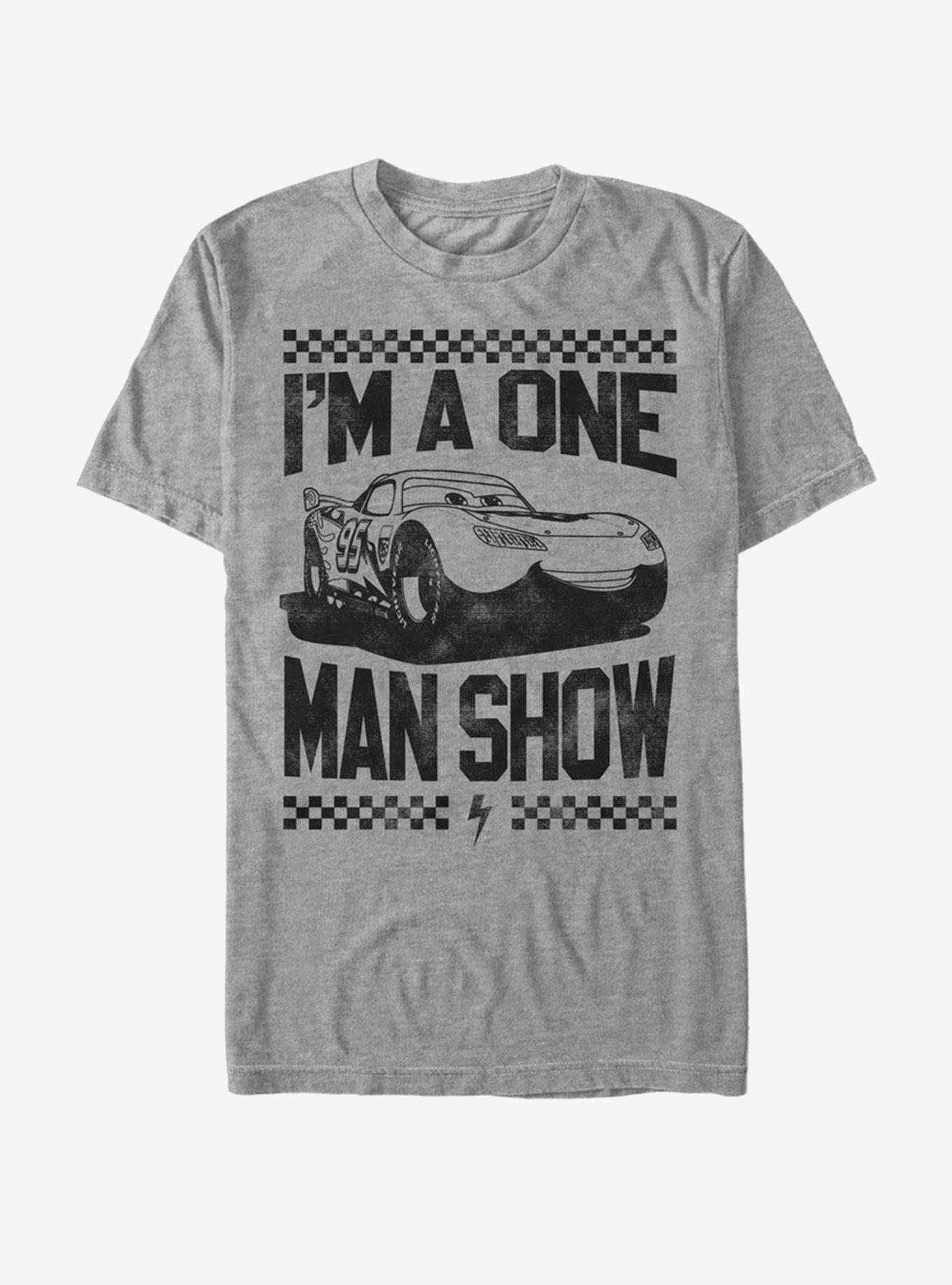 Disney Pixar Cars One Man Show T-Shirt Product Image