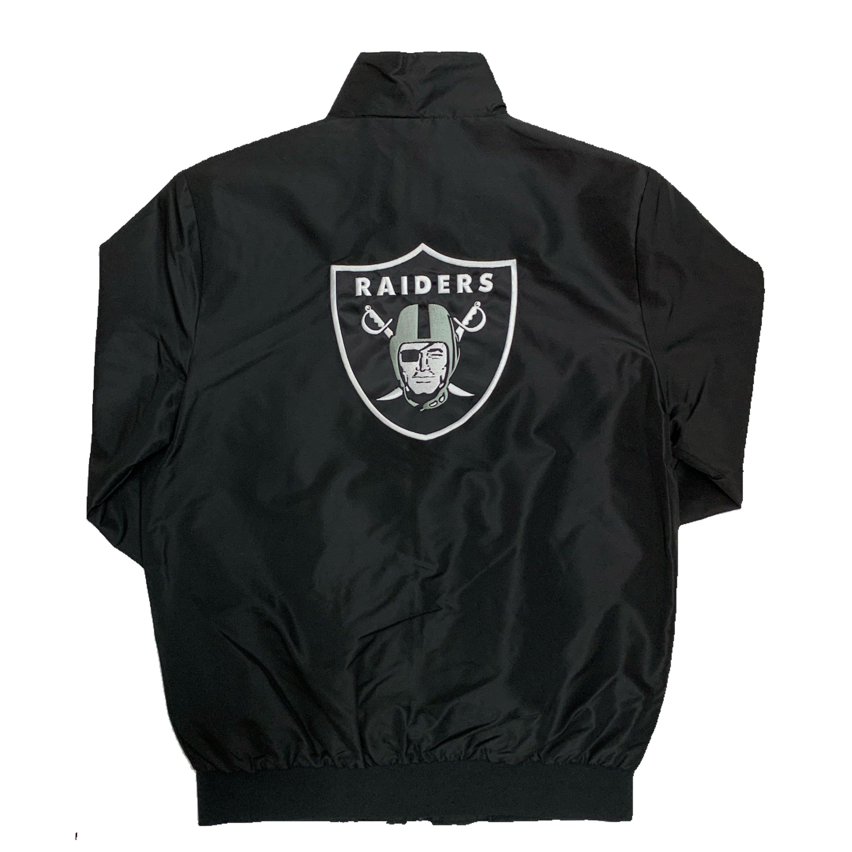 Las Vegas Raiders Zipper Windbreaker Male Product Image