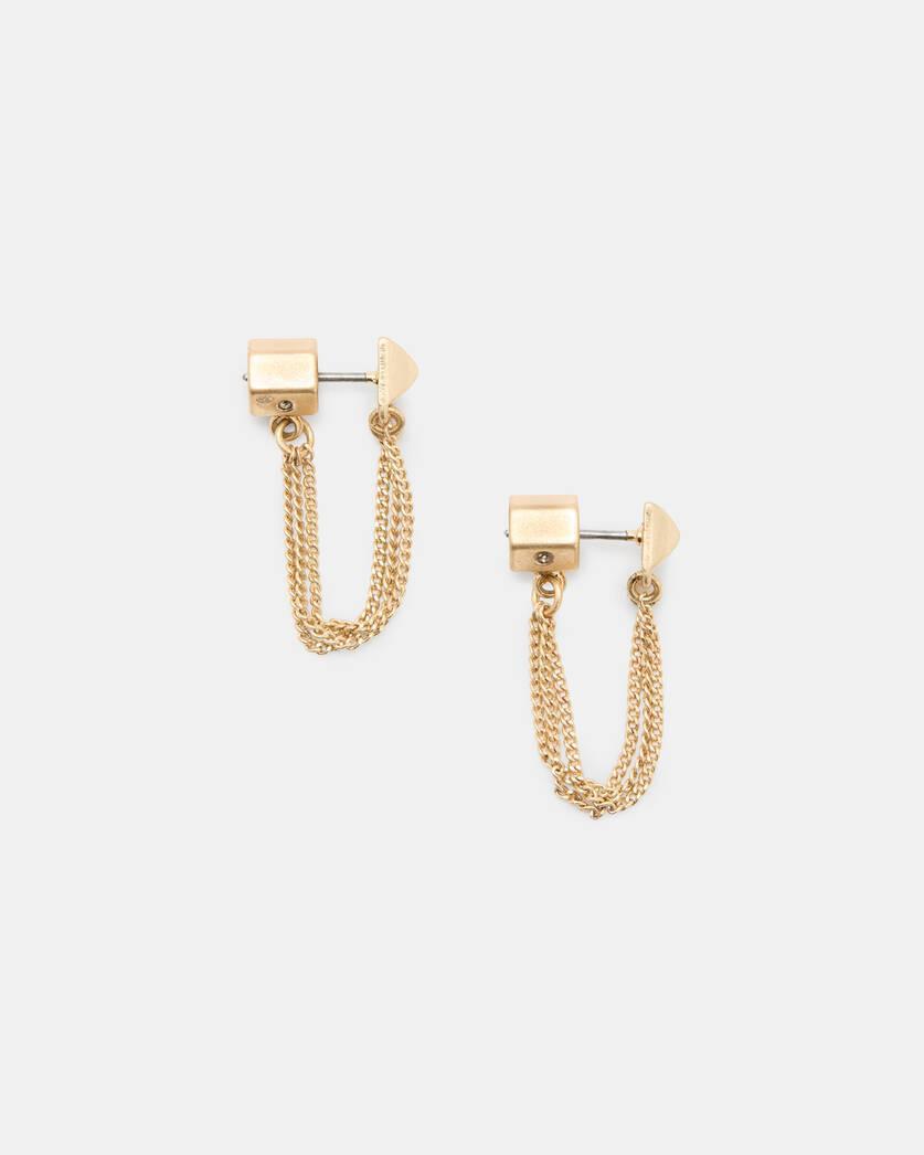 Demi Chain Loop Earrings Product Image