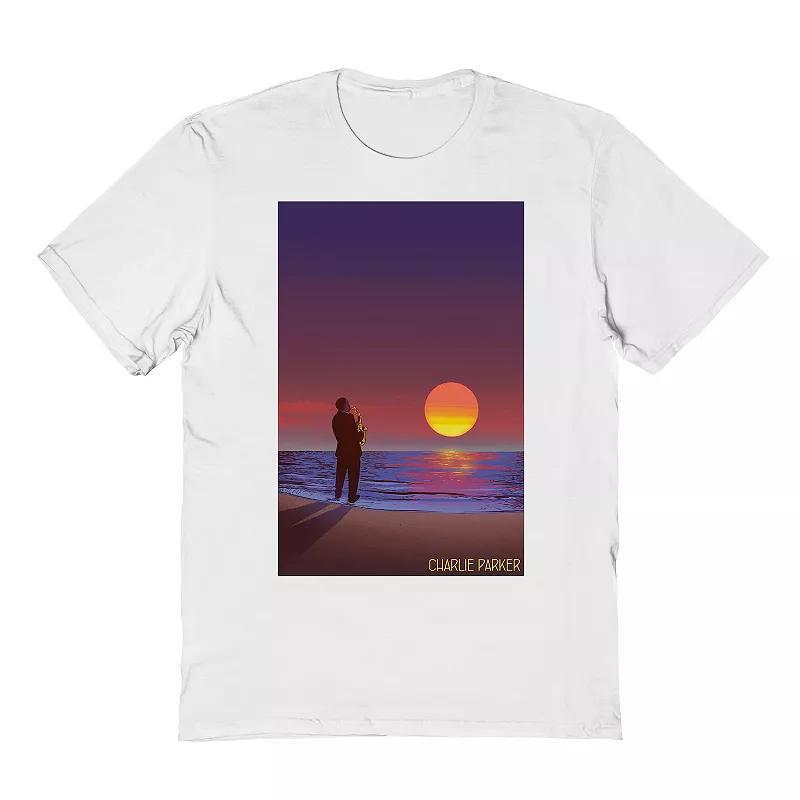 Mens Sunset Graphic Tee Product Image