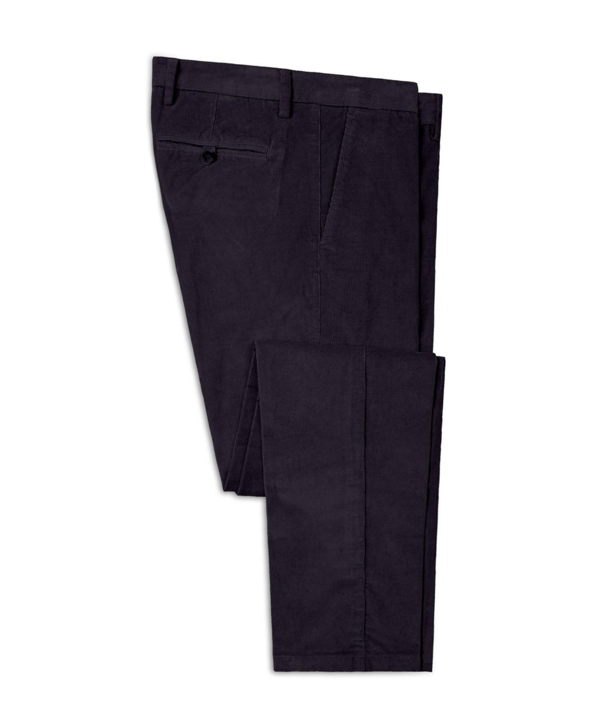 Scott Barber Flat Front Stretch Corduroy Pants Product Image