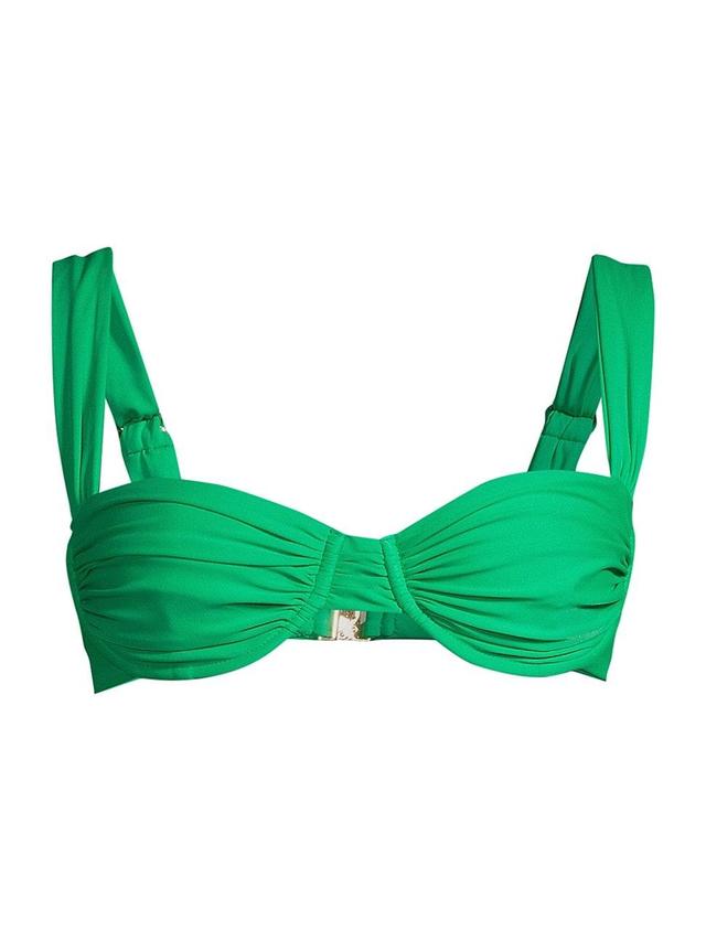 Womens LOasis Sol Ruched Bikini Top Product Image