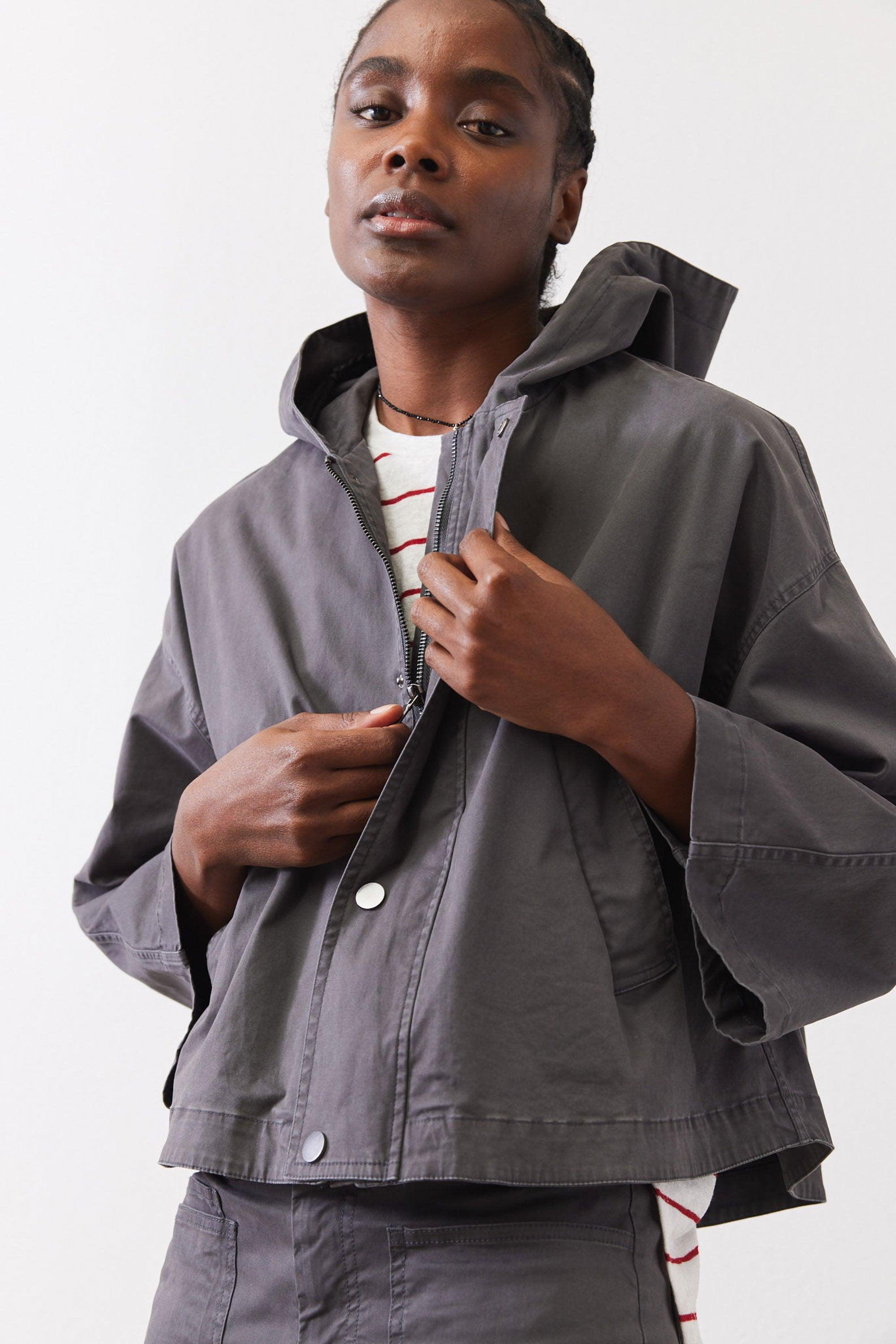 The Utility Oversized Twill Jacket Product Image