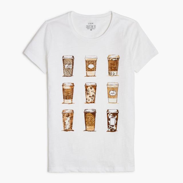 Coffee cups graphic tee Product Image