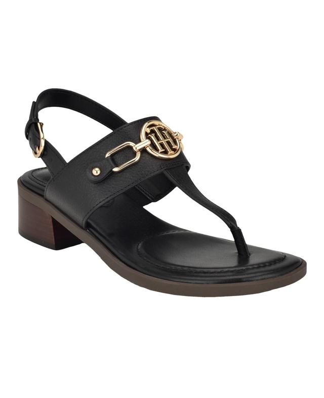 Tommy Hilfiger Womens Ezmeai Block Heeled Sandal Product Image