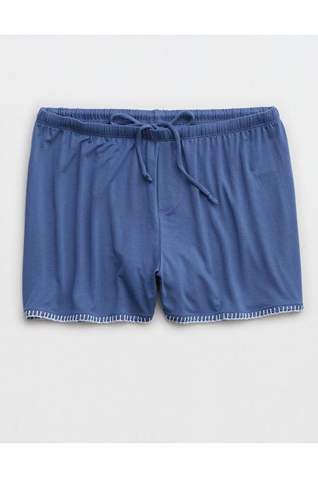 Aerie Real Soft Blanket Stitch Boxer Women's Product Image