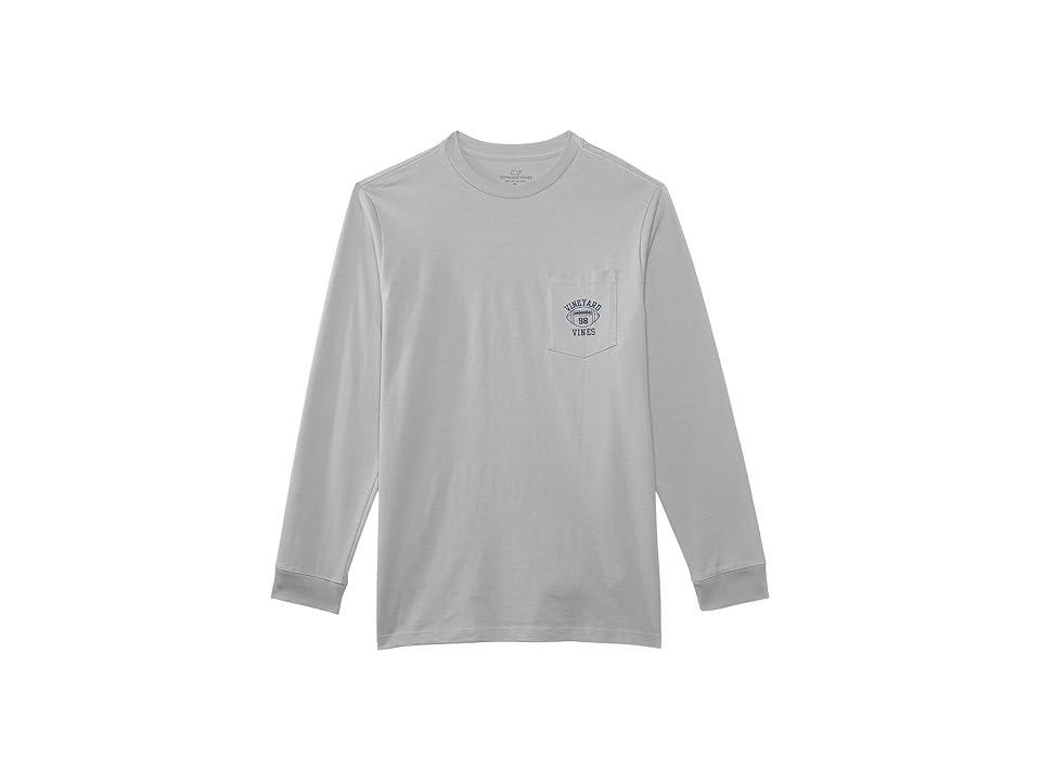 Vineyard Vines Vineyard Football Long Sleeve Tee (Toddler/Little Kid/Big Kid) (Ultimate ) Men's T Shirt Product Image