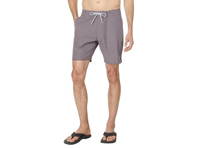 VISSLA Stoke'm 17.5 Boardshorts (Shark) Men's Swimwear Product Image