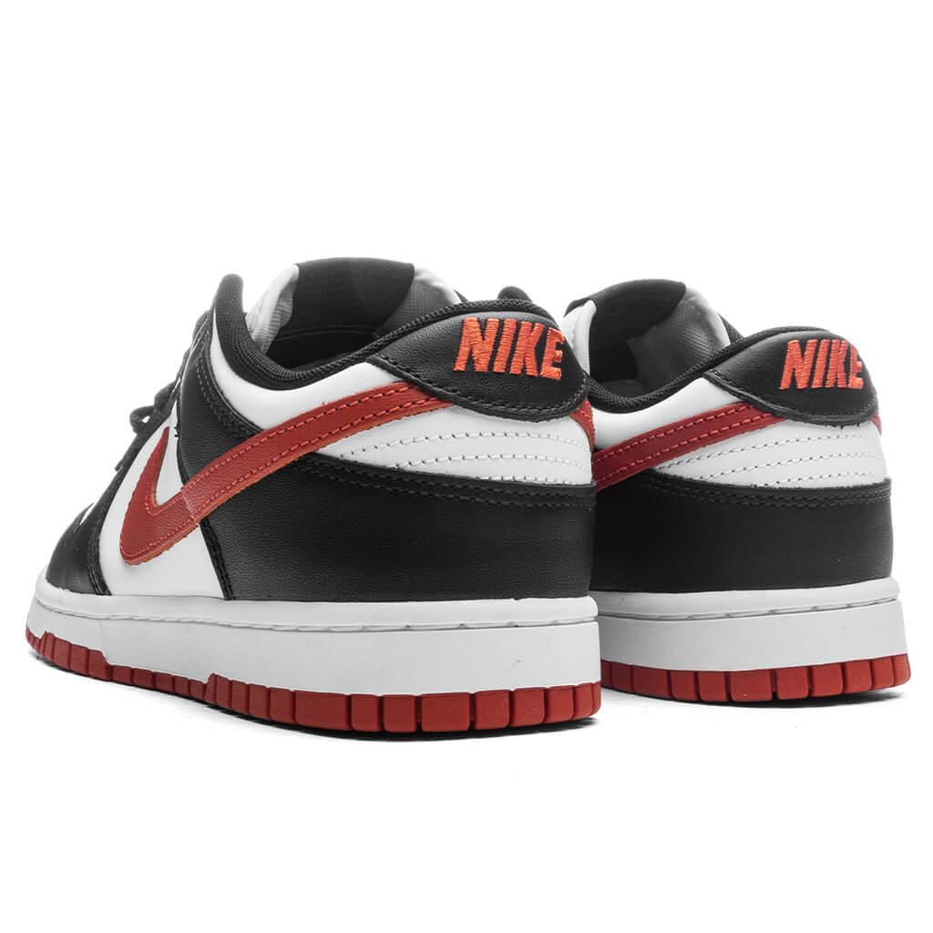 Dunk Low Retro - White/Dragon Red/Black Male Product Image