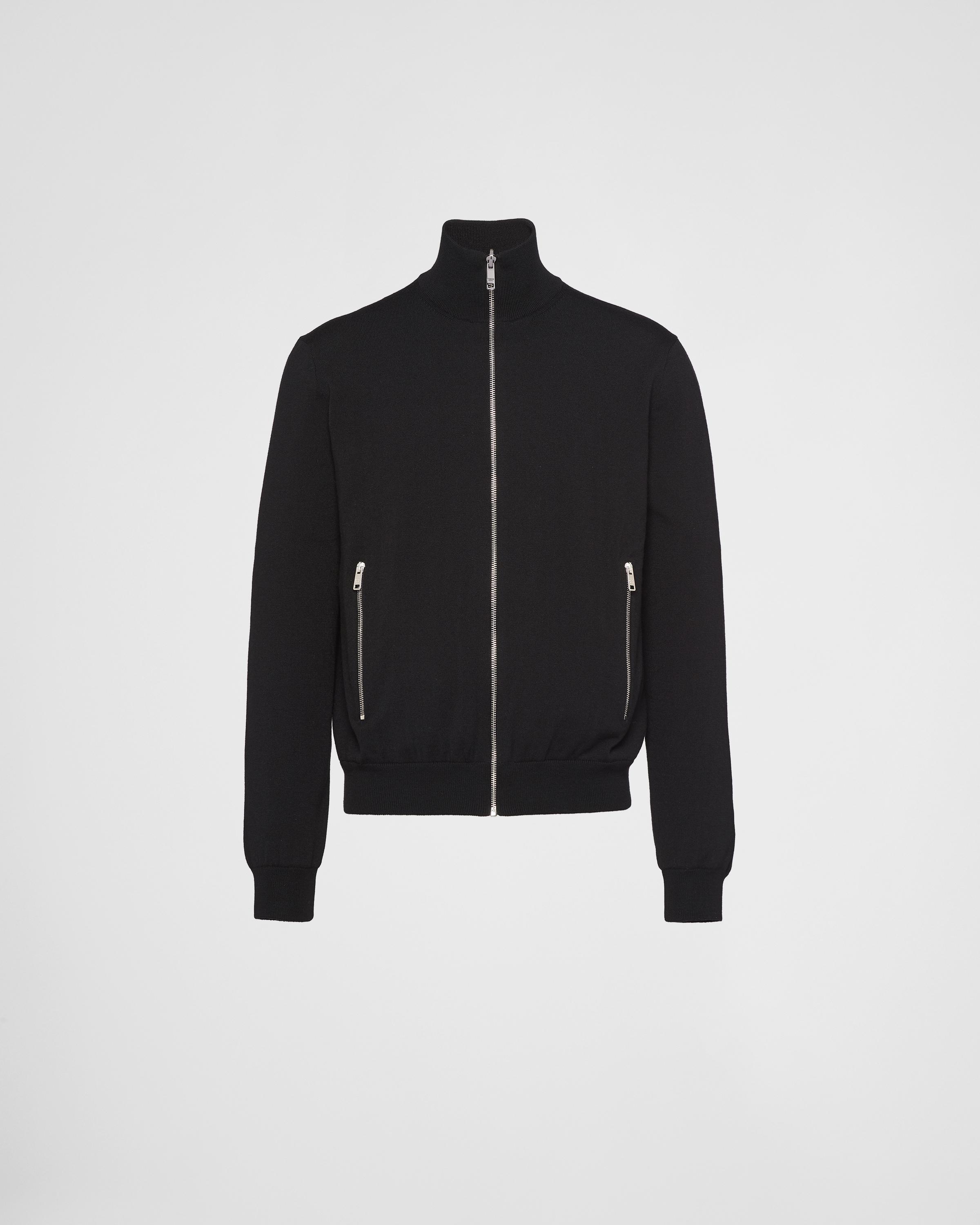 Reversible wool and Re-Nylon jacket Product Image