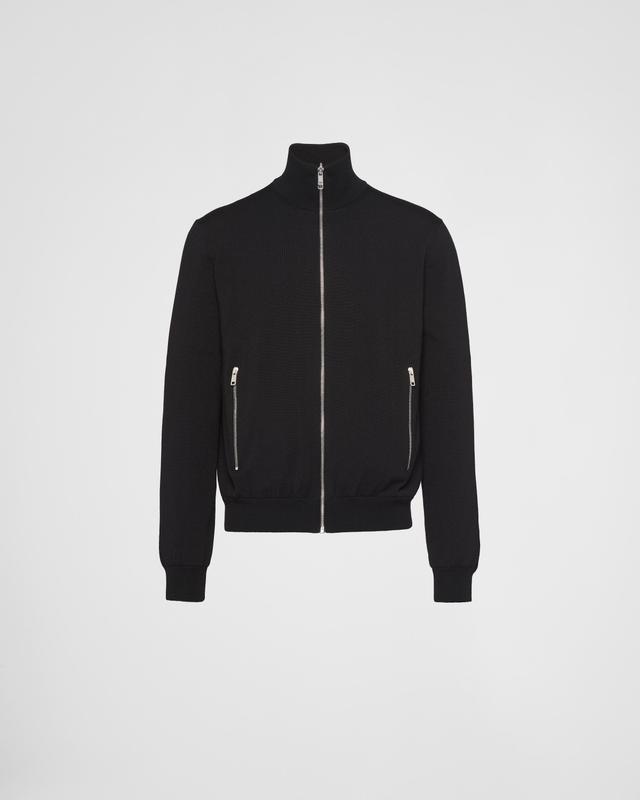 Reversible wool and Re-Nylon jacket Product Image