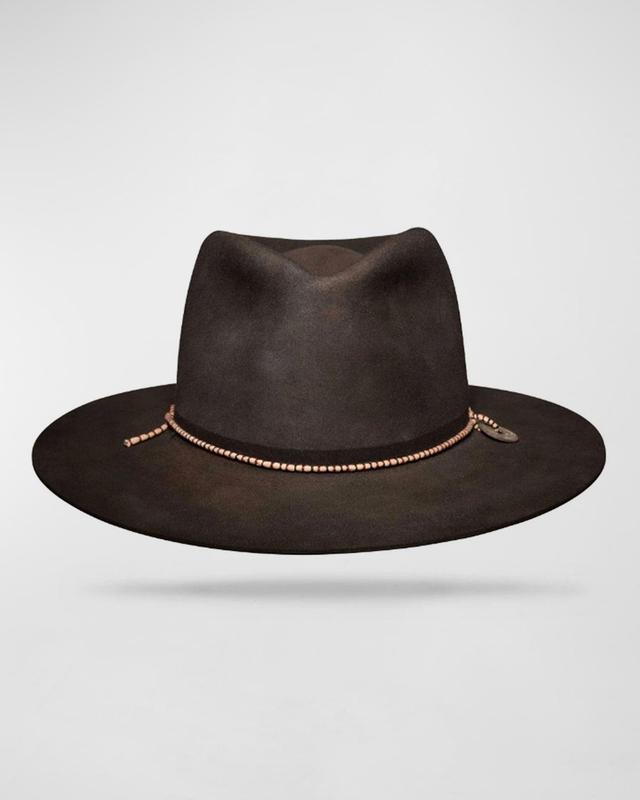 Mens Beaver Felt Fedora Hat Product Image