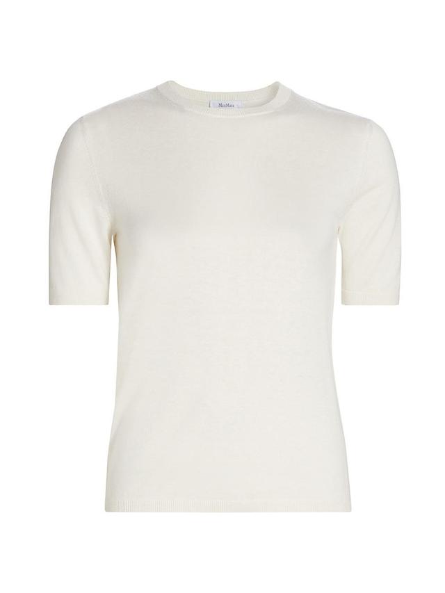 Womens Warren Silk & Cashmere-Blend Sweater Product Image