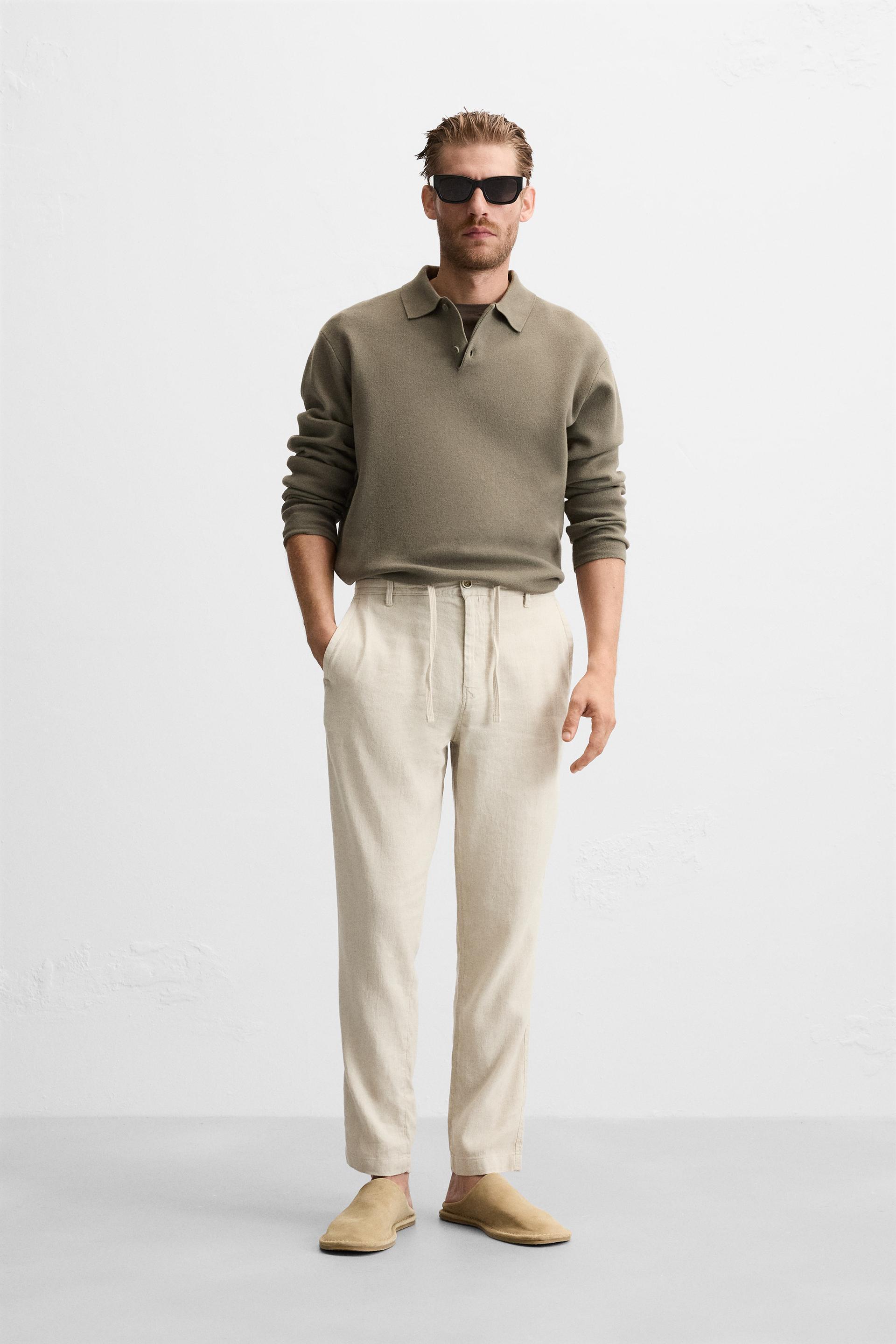 LINEN - COTTON PANTS Product Image