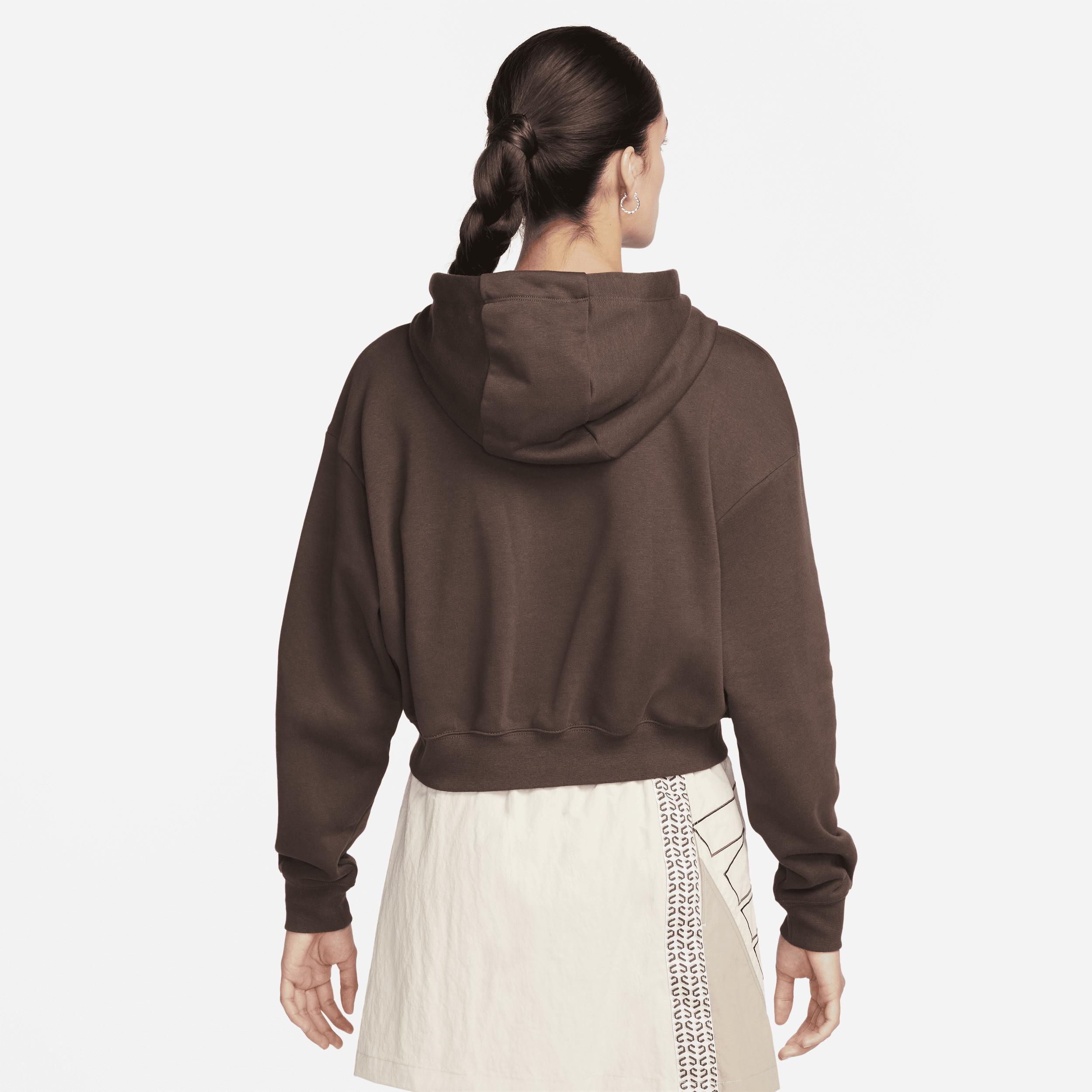 Nike Sportswear Club Fleece Women's Oversized Cropped Hoodie Product Image