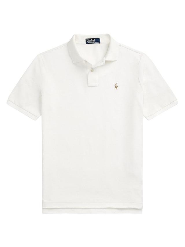 Mens Cotton Polo Shirt Product Image