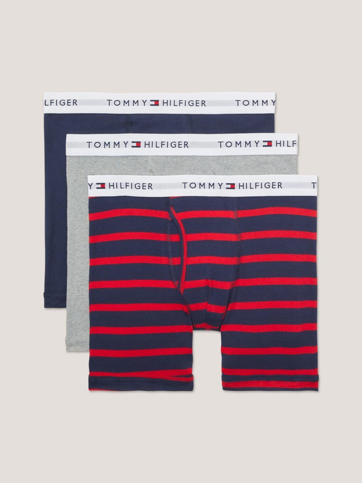 Tommy Hilfiger Men's Cotton Classics Boxer Brief 3-Pack Product Image