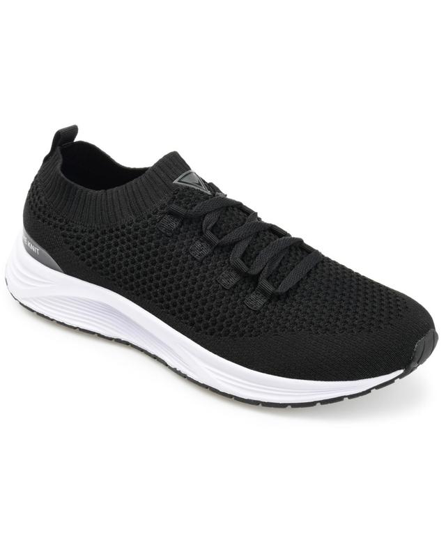 Vance Co. Rowe Mens Casual Knit Sneakers Product Image