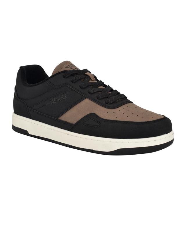 Guess Mens Tolyo Perf Toe Fashion Lace Up Sneakers Product Image