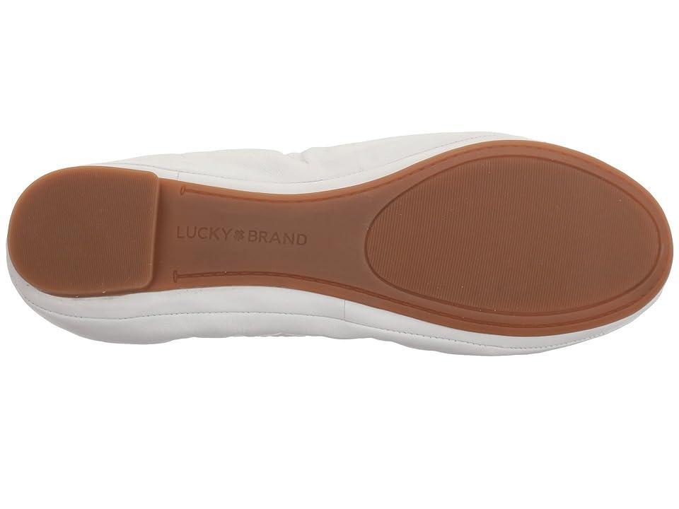 Lucky Brand Emmie (Pale Beige) Women's Flat Shoes Product Image