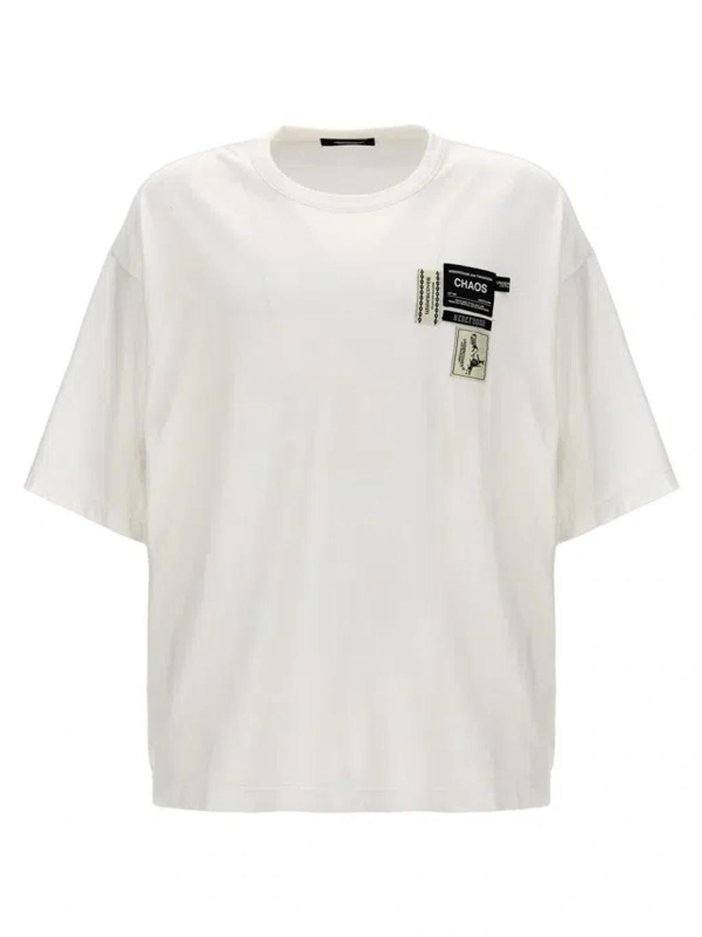 UNDERCOVER Chaos And Balance T-shirt In White Product Image