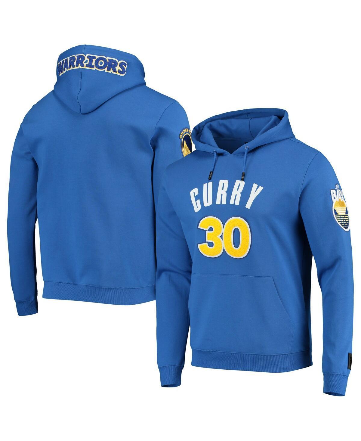 Mens Pro Standard Stephen Curry Royal Golden State Warriors Player Pullover Hoodie Product Image