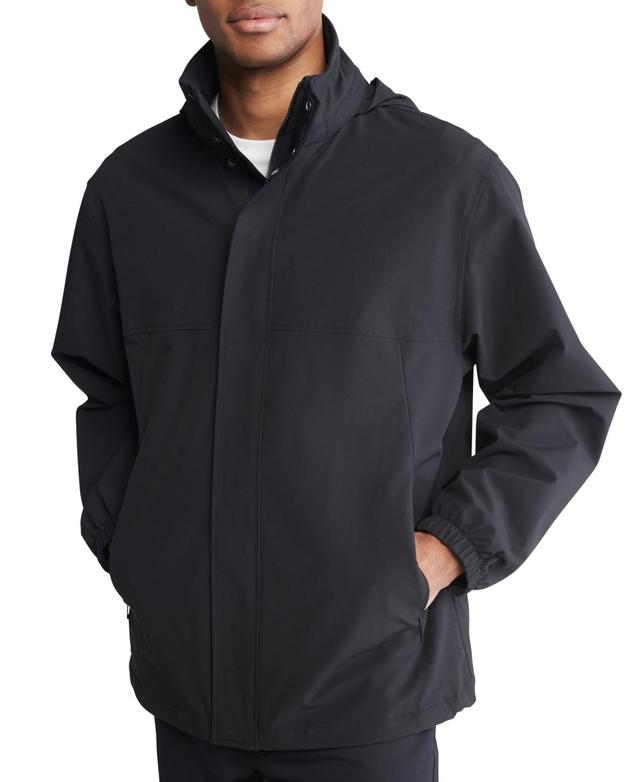 Calvin Klein Mens Tech Zip Windbreaker Jacket Product Image