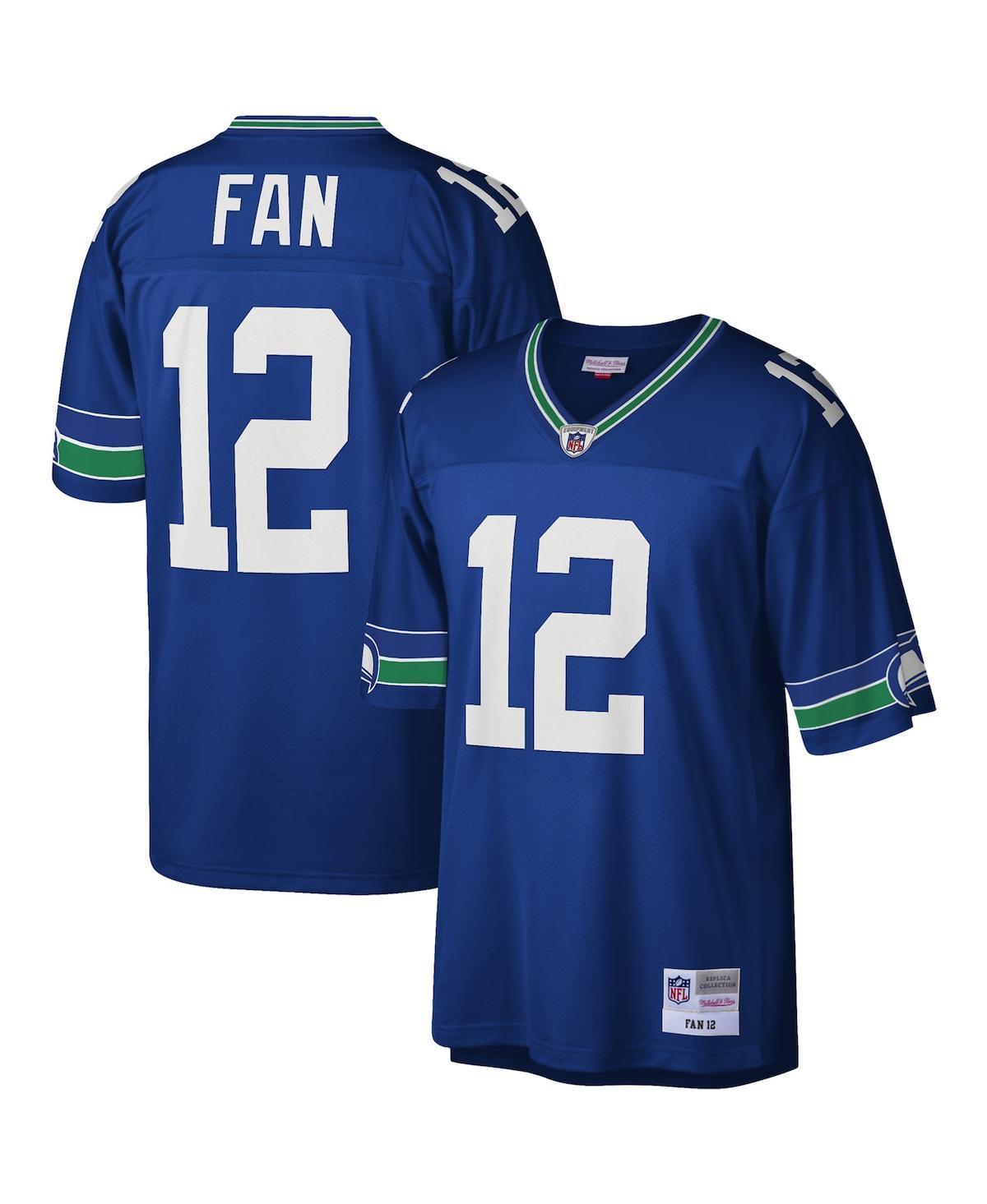 Mens 12 Fan Royal Seattle Seahawks Legacy Replica Jersey - Royal Product Image