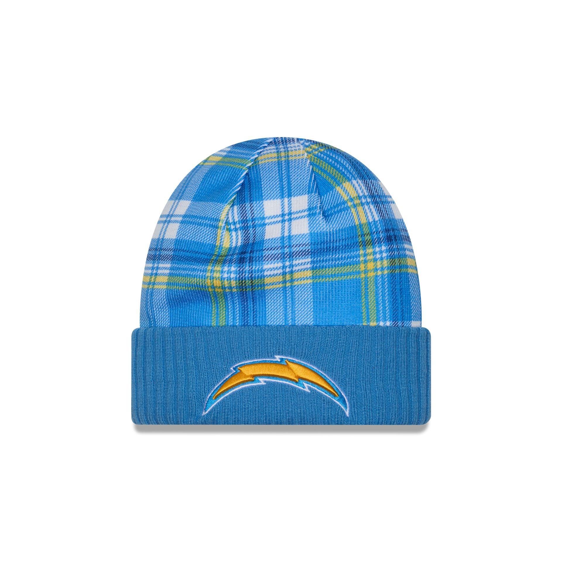 Los Angeles Chargers 2024 Cold Weather Statement Knit Beanie Male Product Image