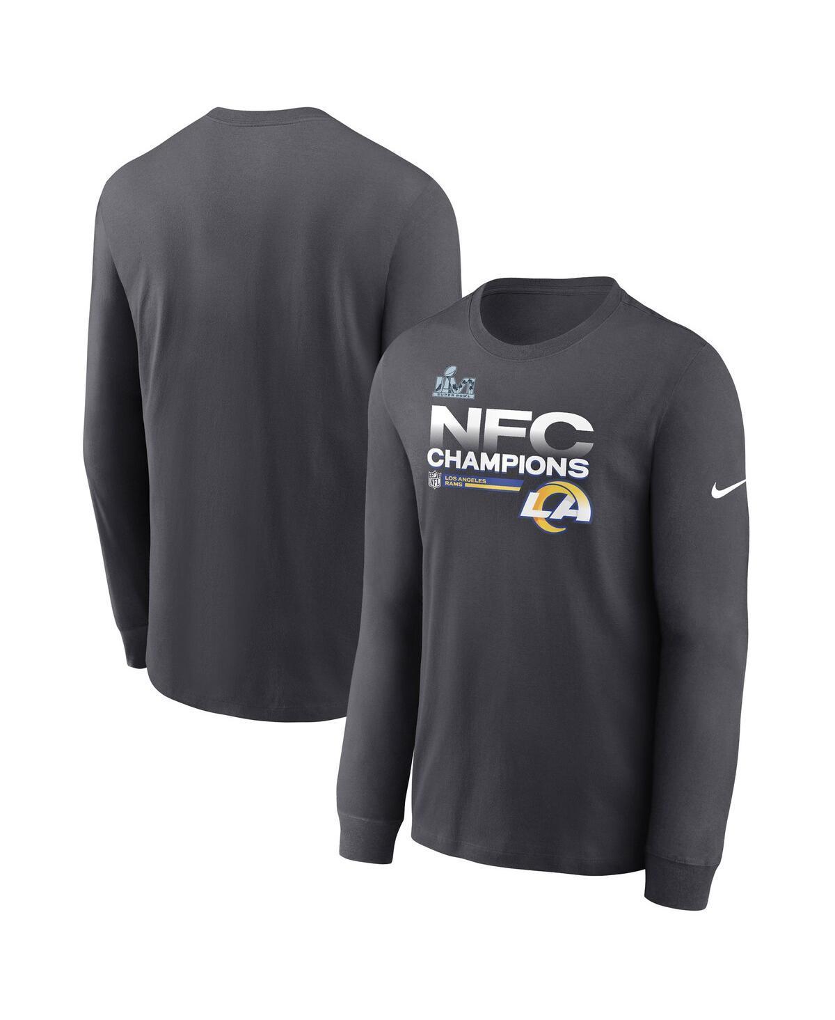 Mens Nike Anthracite Buffalo Bills Team Slogan Long Sleeve T-Shirt Product Image