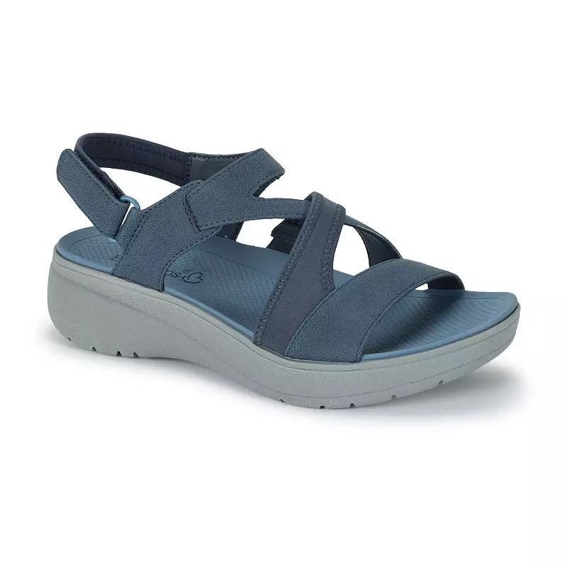 Baretraps Temira Wedge Sandal, Navy Blue, 8 Product Image