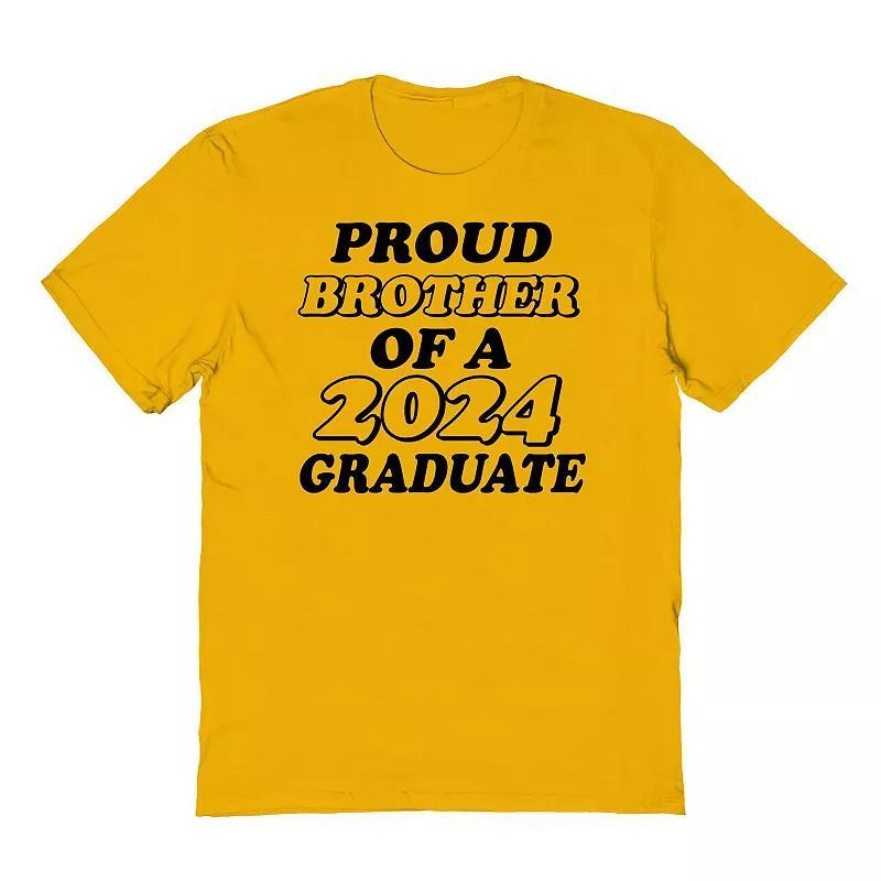 Mens COLAB89 by Threadless Proud Brother Of A 2024 Graduate Graphic Tee Product Image