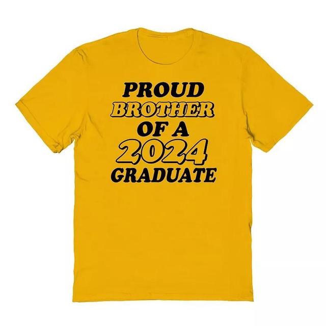 Mens COLAB89 by Threadless Proud Parent Of A 2024 Graduate Graphic Tee, Womens Grey Product Image