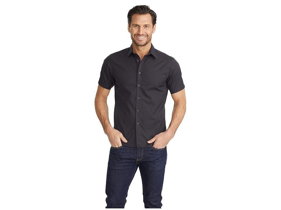 UNTUCKit Coufran (Black) Men's Clothing Product Image