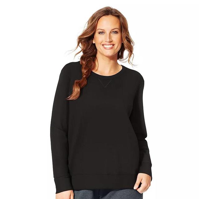 Plus Size Just My Size Fleece Crew Sweatshirt, Womens Product Image