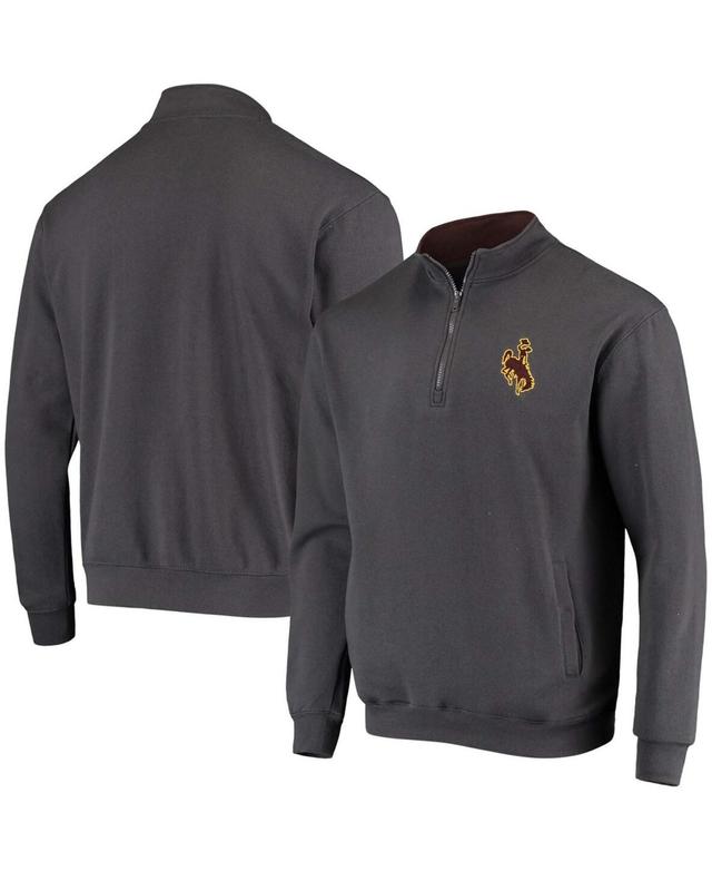 Mens Charcoal Wyoming Cowboys Tortugas Logo Quarter-Zip Jacket Product Image