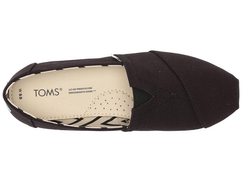 TOMS Classic Alpargata - Wide Women's Slip on Shoes Product Image