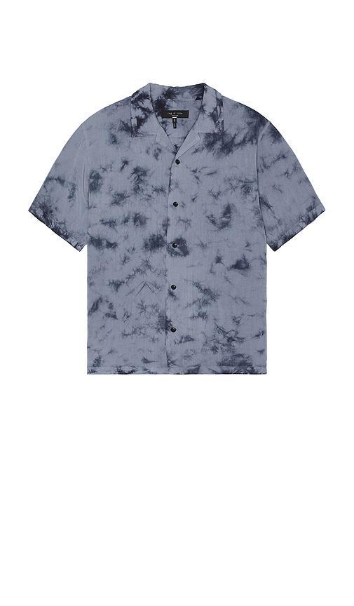 RAG & BONE Avery Washed Short Sleeve Shirt In Ombre Product Image