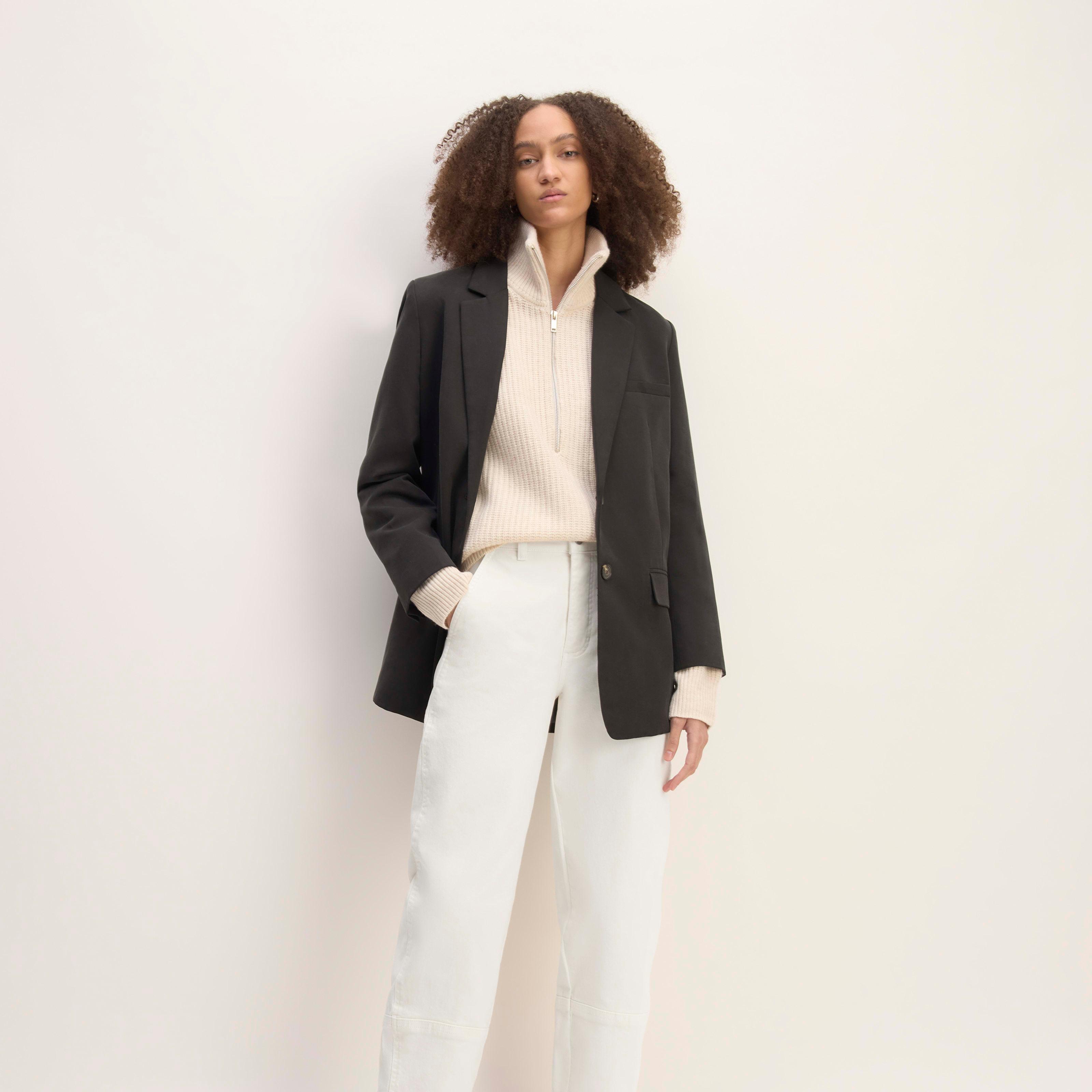 Womens Utility Barrel Pant by Everlane in Bone White, Size 4 Product Image