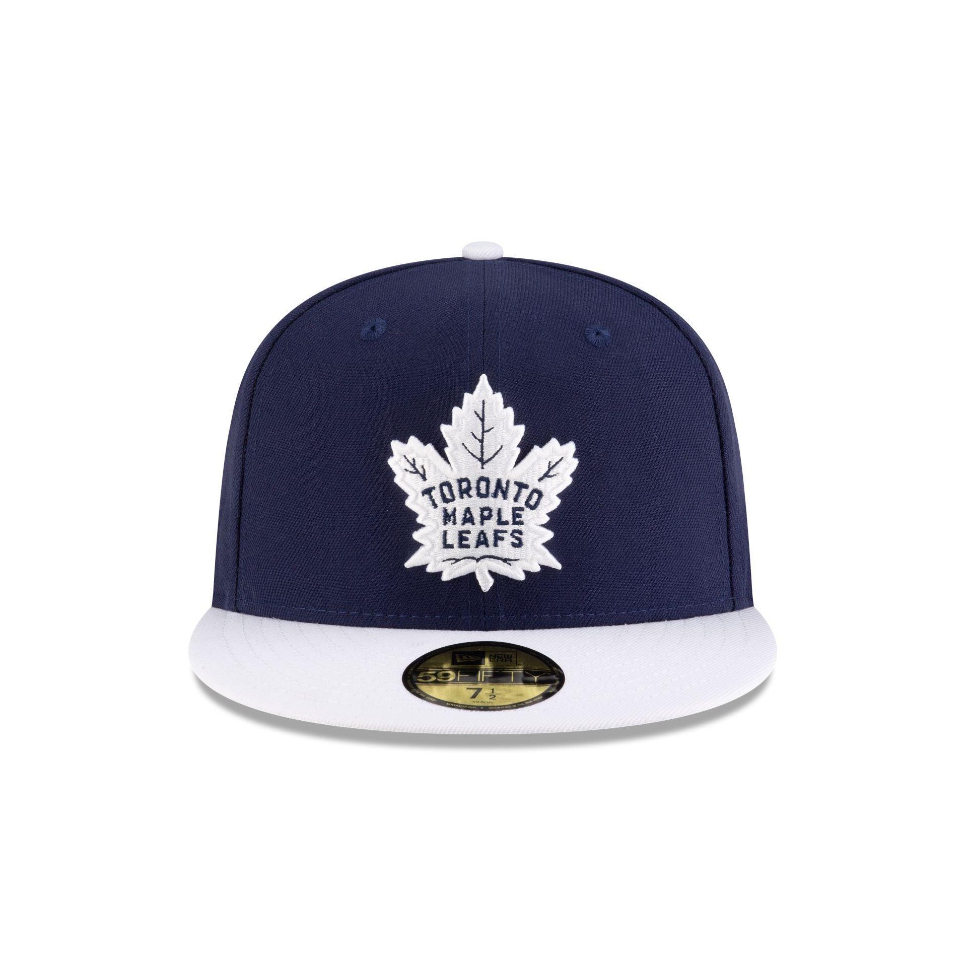 Toronto Maple Leafs Navy 59FIFTY Fitted Hat Male Product Image