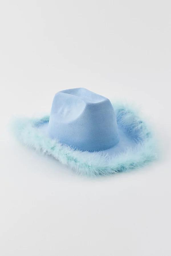 8 Other Reasons Faux Fur Cowboy Hat Womens at Urban Outfitters Product Image