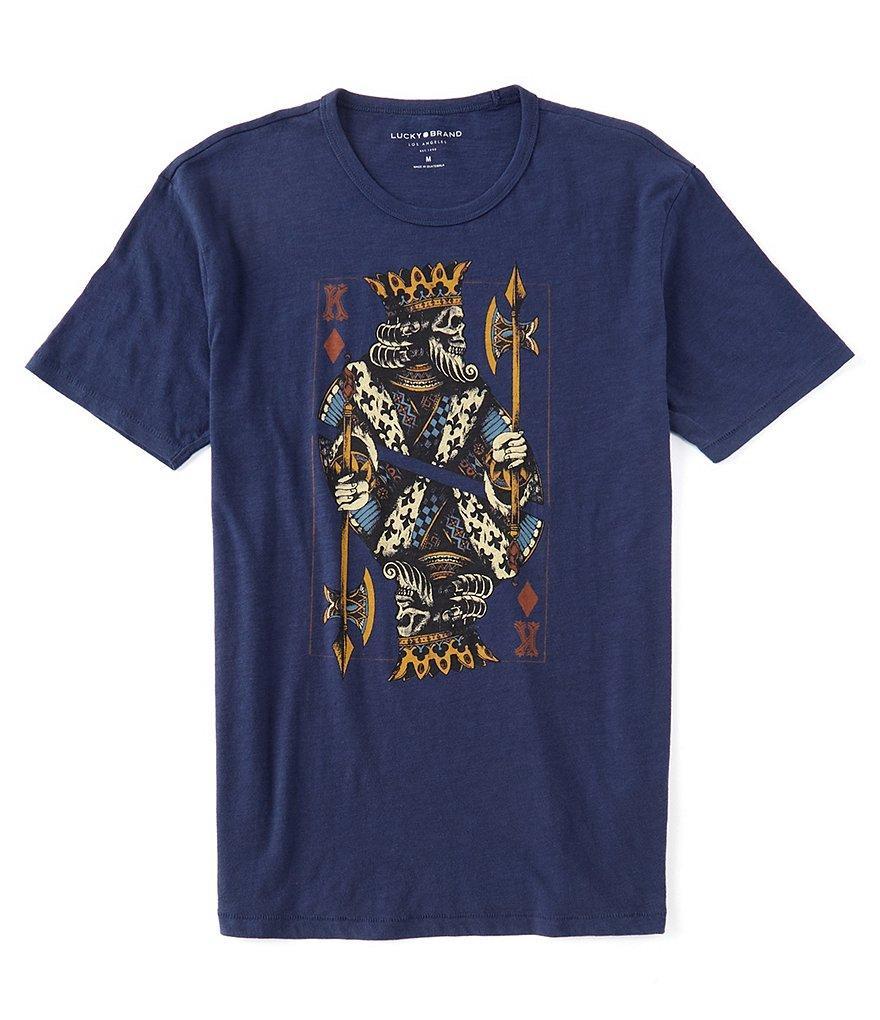 Lucky Brand King Of Diamonds Short-Sleeve Graphic T-Shirt Product Image