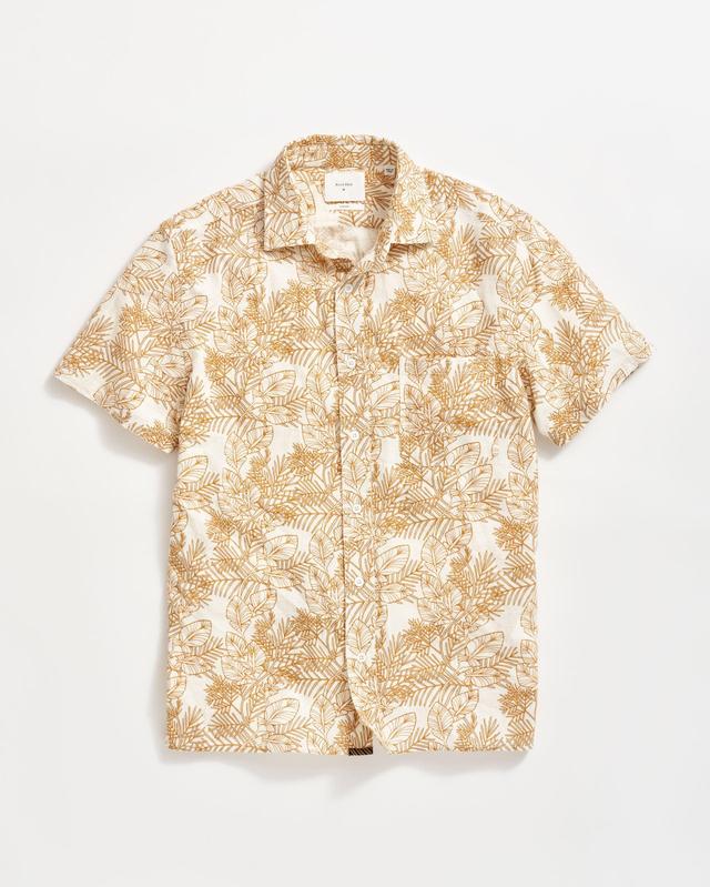 SHORT SLEEVE TEXTURAL PINE TREME BLOCK SHIRT Product Image